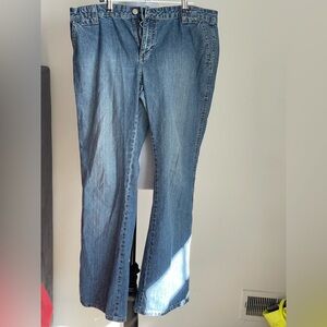 Old Navy Blue Boot Cut Jeans Classic Style